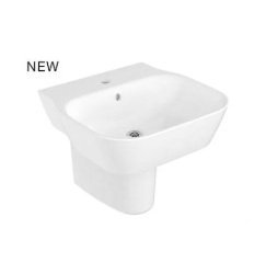 Kohler Span SQ 484x459 WM Lavatory with Half Ped