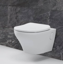 Kohler APT ROUND WH BOWL WITH PP SEAT WHITE