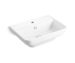 Kohler TRACE WSHB 55X40 1TAP H W/OV WHITE