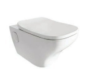Kohler APT SQUARE WALL HUNG BOWL W/ PP SEAT