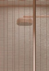 Kohler Rose Gold Blinds Glass Door-CT