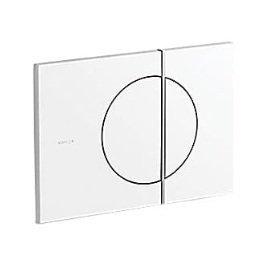 Kohler NOTE FACEPLATE GLOSSY WHITE