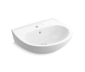 Kohler Brive+ WM Lav with Single Faucet Hole