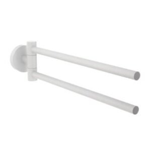 Jaquar Swivel Towel Holder Twin Type, Stainless