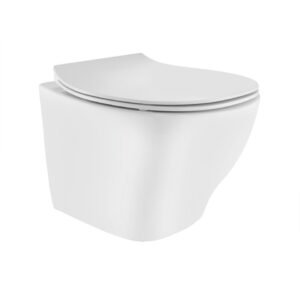 Jaquar RIMLESS BLIND INSTALLATION WALL HUNG WC WITH UF SOFT : 380X520X375 MM