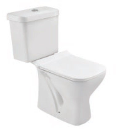 Essco Bowl with Cistern for Coupled WC with PP - White