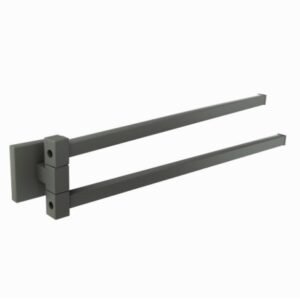 Jaquar Swivel Towel Holder Twin Type, Stainless