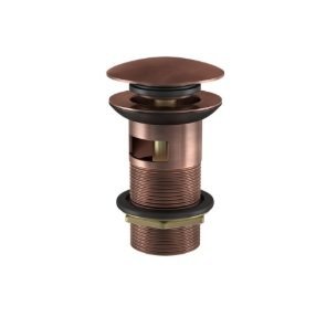 Jaquar Click Clack Waste, Half Thread with 80mm