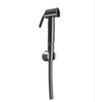 Jaquar Health FAUCET1.2 M Tube(B Flow Prevntor) Matt Finish - Black Chrome