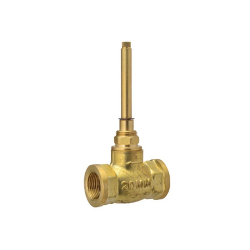 Jaquar Regular Body of Concealed Stop Cock Suitable for 20mm Pipe Line with Plastic Protection Cap (Without Exposed Parts) - Chrome