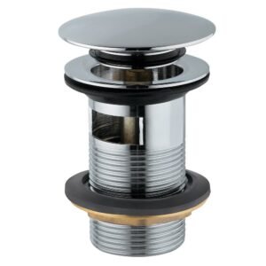 Jaquar Click Clack Waste, Half Thread with 80mm