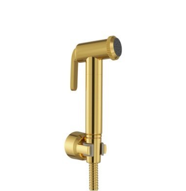 Jaquar Hand Shower (Health Faucet ) with 1 Mete - Gold Bright PVD