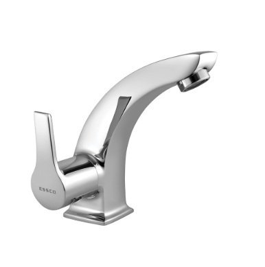 Essco Swan Neck Tap with Left Hand Operating Knob - Chrome