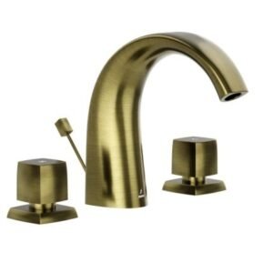 Jaquar 3-Hole Basin Mixer with Popup Waste System
