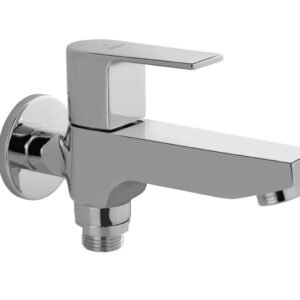 Jaquar 2 Way Bib Cock with Wall Flange