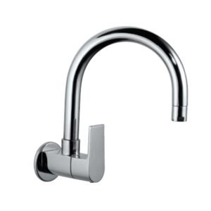 Jaquar Sink Cock with Regular Swinging Spout ( Wall Mounted Model ) with Falange