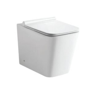 Jaquar RIMLESS BACK TO WALL WC, WITH UF SOFT CLOSE SLIM SIZE : 360X605X410 MM