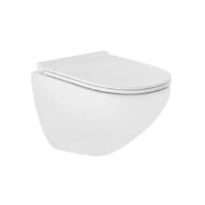 Parryware Cardiff Rimless Wall Hung with UF Seat C