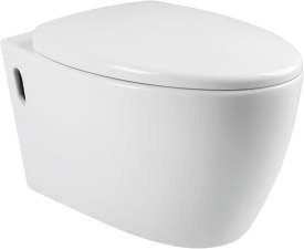 Parryware Blaze Rimless Wall Hung W UF SC - White