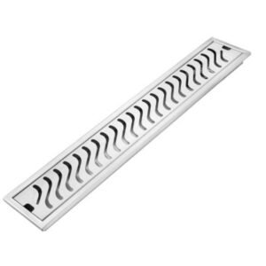 Cauvery SS 304 Channel Drainer Wave Model - 300mm x 100mm
