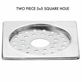 Cauvery Cauv SS Two Piece Grating Square Hole