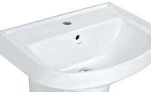 Jaquar Wall Hung Basin Size: 560x415x200 mm
