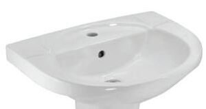 Jaquar Wall Hung Basin Size: 565x450x195 mm