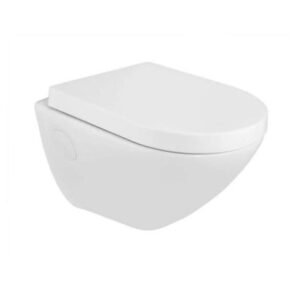 Jaquar RIMLESS WALL HUNG WC WITH PP SOFT CLOSE SIZE : 380X515X360 MM