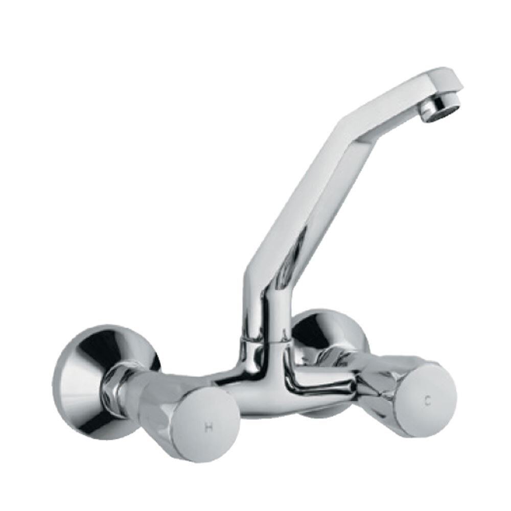 Jaquar Sink Mixer with 'j' Shaped (W.m) - Chrome