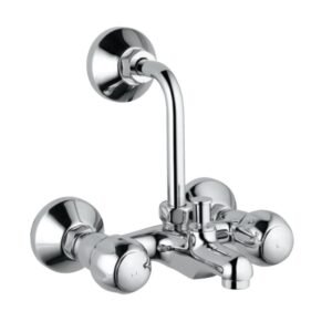 Jaquar 2-1 Wall Mixer with Provision for Over Head Shower with 115 mm