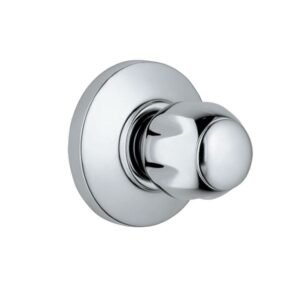Jaquar FLUSH COCK WITH 25mm PLAIN KNOB WALL FLANGE