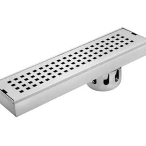 Daytona Drain Channel Center Hole 304-600X100MM 24P-SS-4