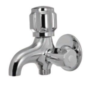 Essco Two Way Bib Cock with Wall Flange