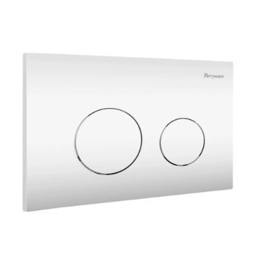 Parryware Linea Plus Push Plate Round Shape - Chro