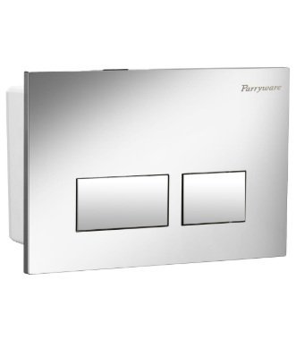 Parryware Linea Plus Push Plate Square Shape - CHR