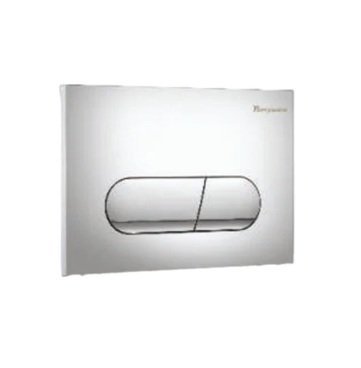Parryware Active Oblong Push Plate Chrome