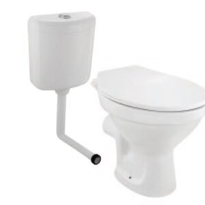 Essco EWC WITH WALL HUNG CISTERN, 39MM DRAINAG