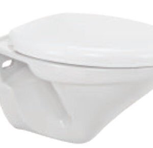 Essco WALL HUNG WC WITH PP NORMAL CLOSE SEAT C