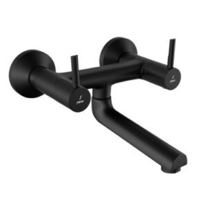 Jaquar Wall Mixer Non-Telephonic Shower Arrangement with Legs & Wall Flange