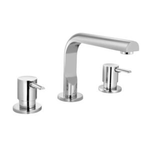 Jaquar 3 -HOLE BASIN MIXER ROUND SPOUT