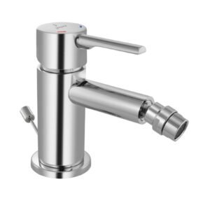 Jaquar Singlelever 1- Hole Bidet Mixer with Popup Waste System with 375 mm Long Braided