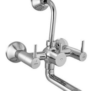 Jaquar 2-1 Wall Mixer with Provision for Over Head Shower with 115 mm