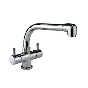 Jaquar Sink Mix 1-Hole (T M) with Braided Hoses