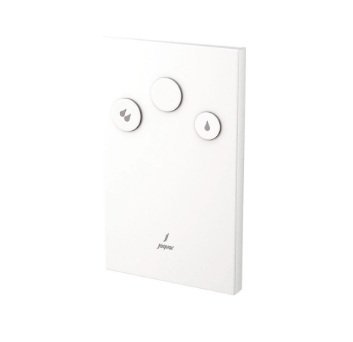 Jaquar Exposed Part Kit of I Flush with Dual Flush Push Button Actuation & Control Stop Cock (Suitable for Item FLV-1073C & FLV-1075C) - White Matt