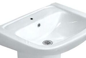 Jaquar Wall Hung Basin Size: 620x480x185 mm