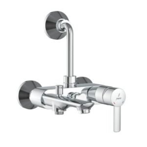 Jaquar 3-1 Single Lever Wall Mixer with Provision for Both Hand Shower & Over Head
