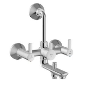 Jaquar 3-1 Wall Mixer with Provision for Both Hand Shower & Over Head Shower