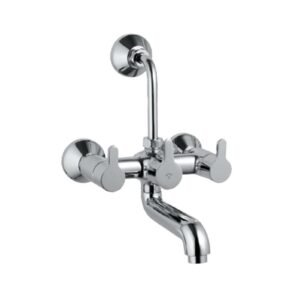 Jaquar 2-1 Wall Mixer with Provision for Over Head Shower with 115 mm