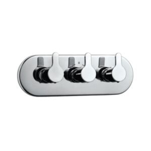 Jaquar Concealed 4-Way Divertor Set with Hot &cold
