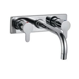 Jaquar Two Concealed Stop Cocks with Basin Spout